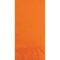 Party Central 3-Ply Disposable Party Guest Napkins - 8" - Sunkissed Orange - Club Pack of 192